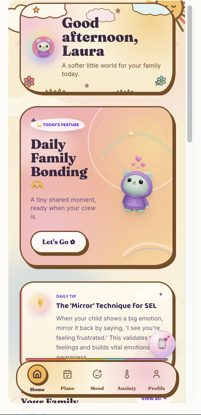 Mello home dashboard