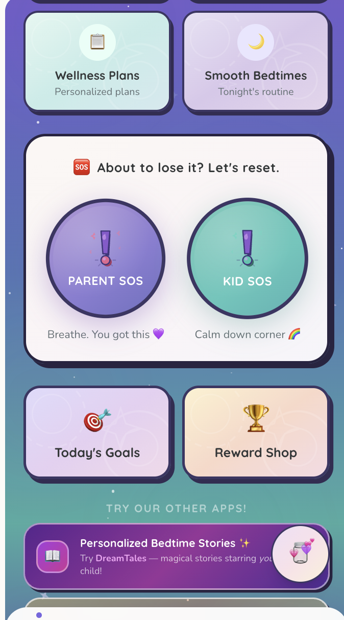 Mello home dashboard